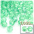 Plastic Faceted Beads, Transparent, 8mm, 1,000-pc, Sea Mist