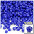 Plastic Faceted Beads, Opaque, 4mm, 1,000-pc, Royal Blue