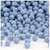 Plastic Faceted Beads, Opaque, 6mm, 1,000-pc, Light Baby blue