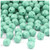 Plastic Faceted Beads, Opaque, 8mm, 1,000-pc, Turquoise