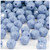 Plastic Faceted Beads, Opaque, 10mm, 1,000-pc, Light Baby blue