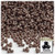 Tribeads, Opaque, Tribead, 10mm, 1,000-pc, Brown