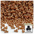 Tribeads, Opaque, Tribead, 10mm, 10,000-pc, Light Brown