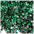 Rhinestones, Hotfix, DMC, Glass Rhinestone, 5mm, 144pc, Emerald Green