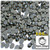 Rhinestones, Hotfix, DMC, Glass Rhinestone, 6mm, 144-pc, Charcoal Gray (Jet Hematite)