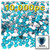 Rhinestones, Flatback, Heart, 6mm, 10,000-pc, Aqua Blue