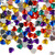Rhinestones, Flatback, Heart, 8mm, 144-pc, Mixed Colors