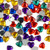 Rhinestones, Flatback, Heart, 10mm, 1,000-pc, Mixed Colors