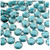 Rhinestones, Flatback, Round, 12mm, 1,000-pc, Light Baby Blue