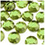 Rhinestones, Flatback, Round, 20mm, 1,000-pc, Peridot or Light Green