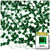 Rhinestones, Flatback, Sqaure, 6mm, 1,000-pc, Emerald Green