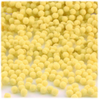 Acrylic Pom Pom, 5mm, 5,000-pc, Yellow