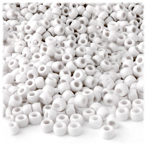  The Crafts Outlet 100pc Plastic Round Opaque Pony Beads 6x9mm  Tan Beads : Arts, Crafts & Sewing