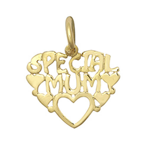 Argos Product Support for Moon & Back Silver Heart 'Mum' Pendant 18 Inch  Necklace (219/0334)