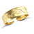 9ct Yellow gold Dolphin imprinted toe ring