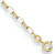 3mm thick 9ct gold Diamond cut Oval link belcher chain