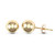 6mm 9ct gold ball stud earrings