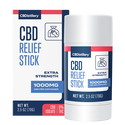 CBDistillery, CBD Relief Stick, Isolate THC-Free, 2.5oz, 1000mg CBD