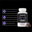 cbdMD, Sleep CBD Gummies, Full Spectrum, Raspberry, 60ct, 60mg THC + 1500mg CBD