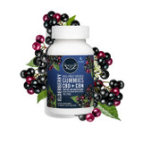 Wyld CBD, Elderberry Gummies, Broad Spectrum THC-Free, 40ct, 200mg CBN + 1000mg CBD