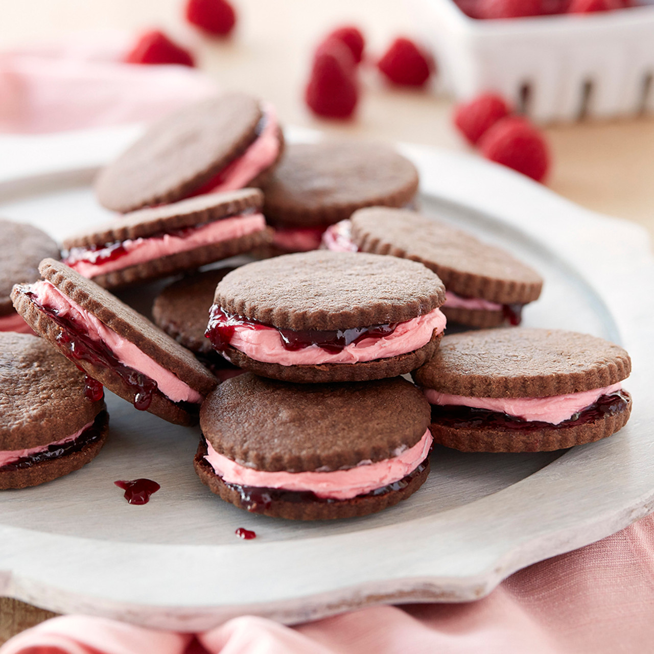 Raspberry Jam Shortbread Cookies - Wilton