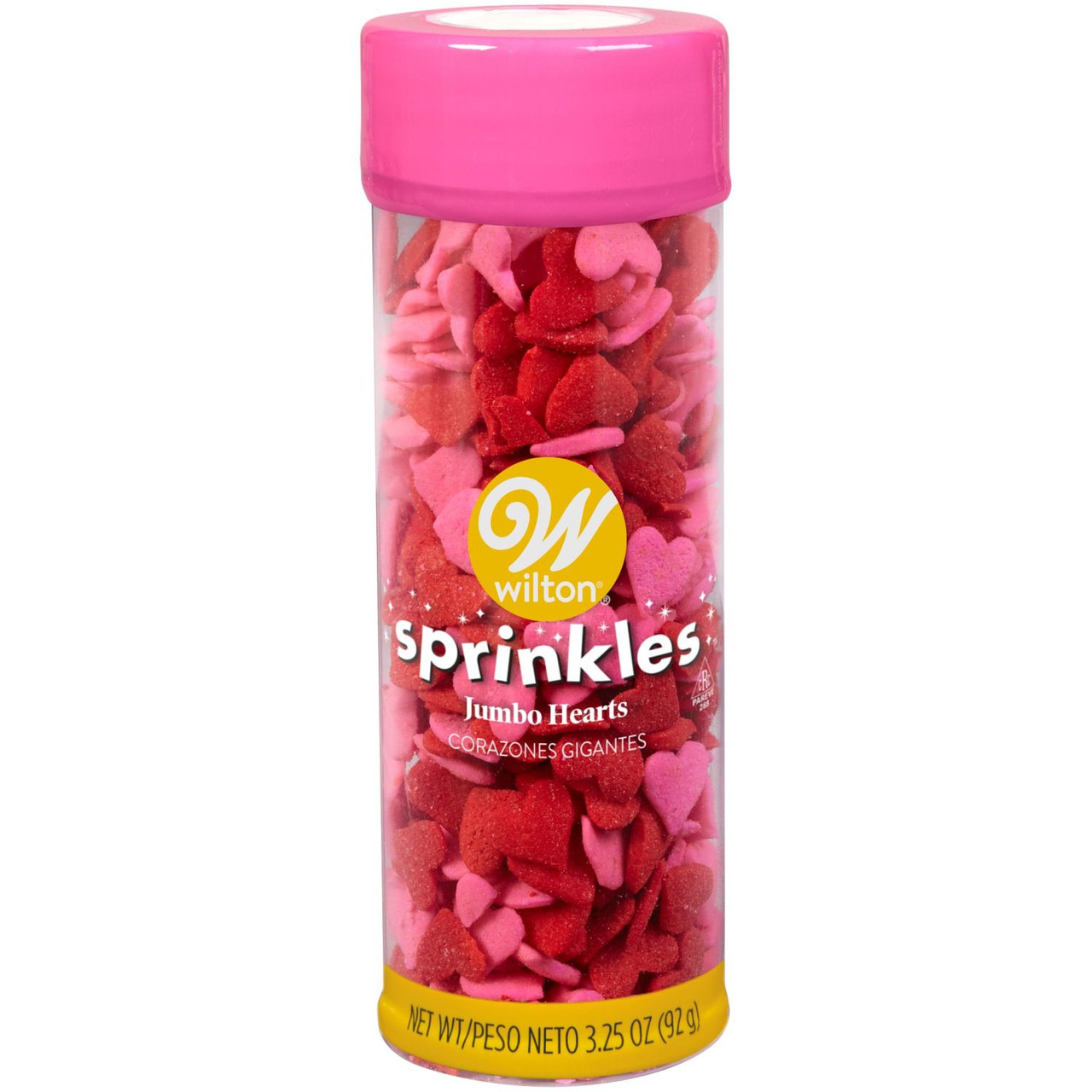 Jumbo Heart Valentine's Day Sprinkles, 3.25 oz. - Wilton
