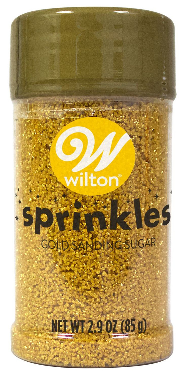 Gold Sanding Sugar, 2.9oz. - Wilton