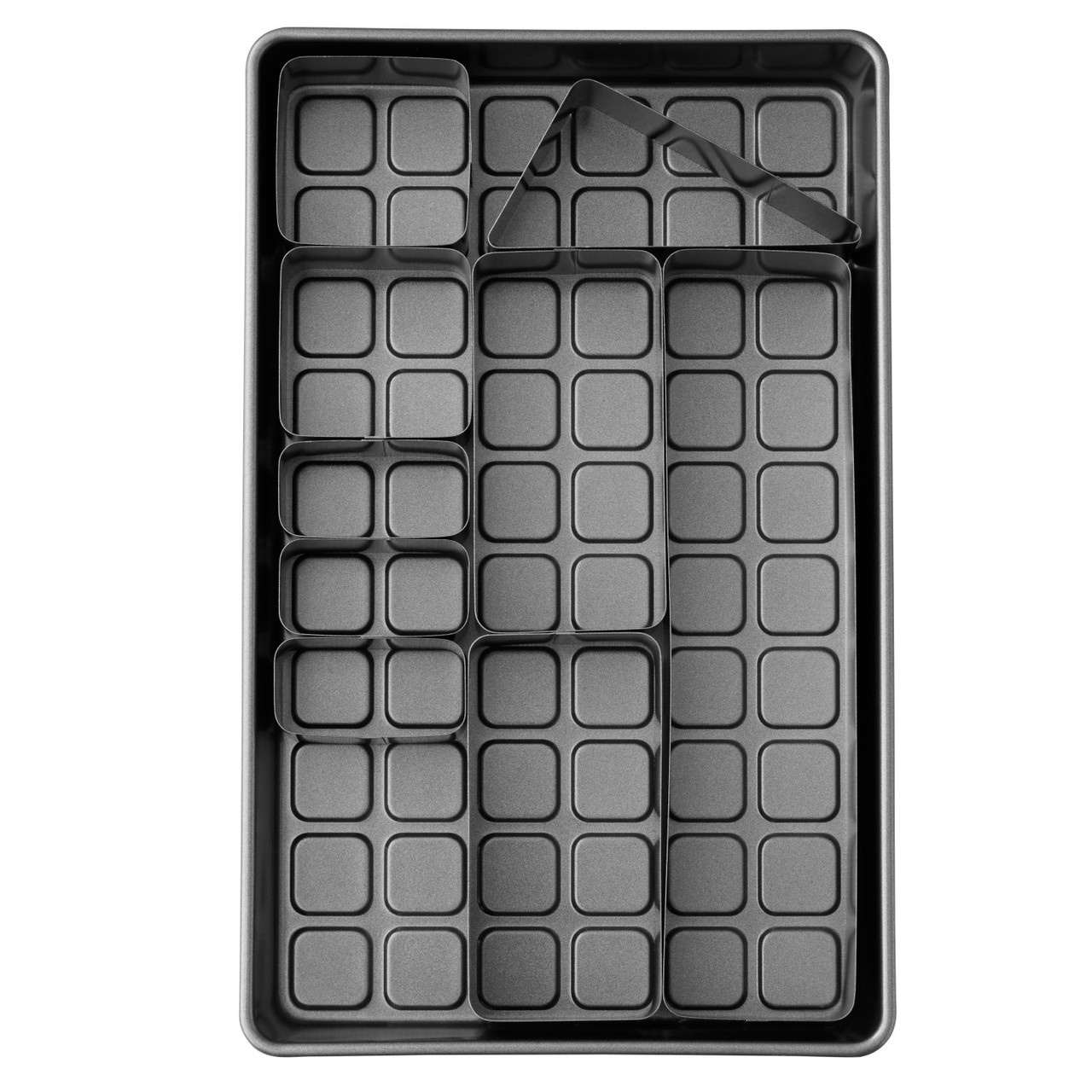 Bake-Even Strips and Round Cake Pan Set, 8-Piece - 6, 8, 10, and 12 x  2-Inch Aluminum Cake Pans - Wilton