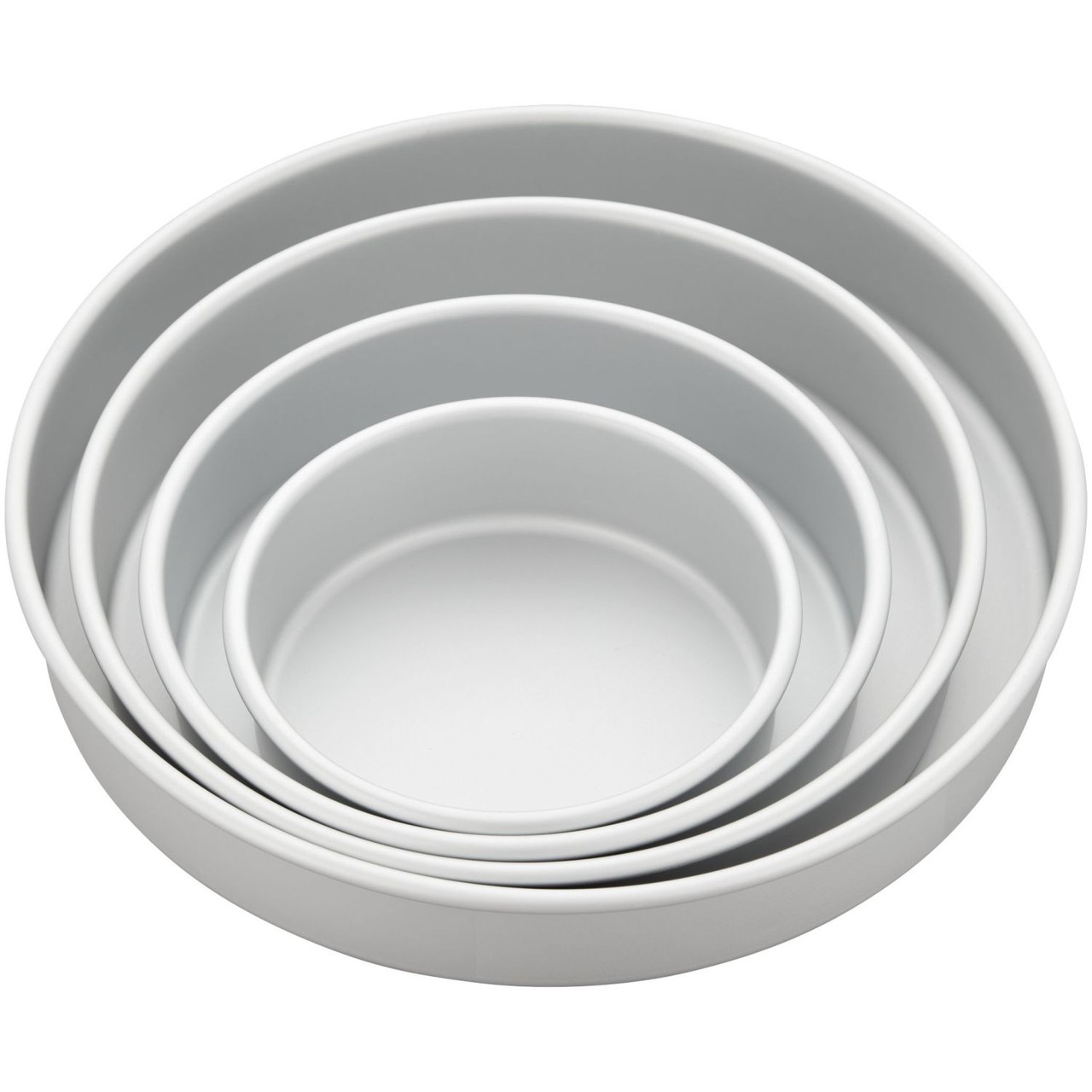 Amazon.com: AmeriTins® Set of 4 Round Cake Pans 6