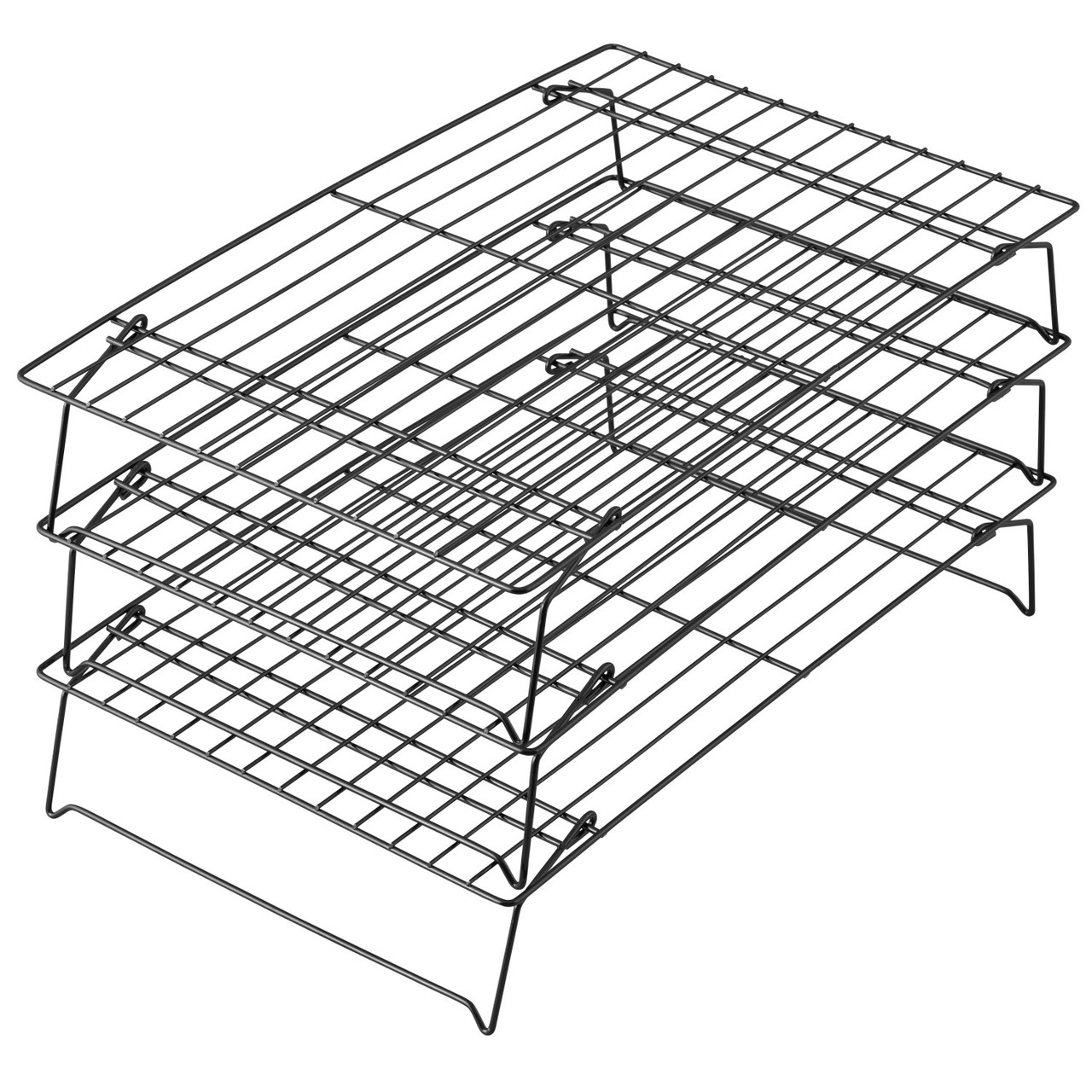 3-Tier Stackable Cooling Racks for Cooking and Baking Stainless