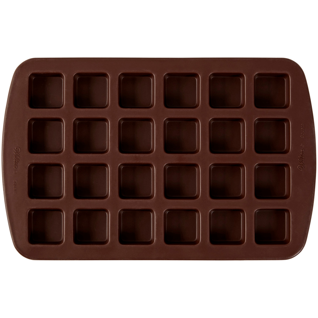 Brownie Bite Silicone Baking and Candy Mold, 24-Cavity - Wilton