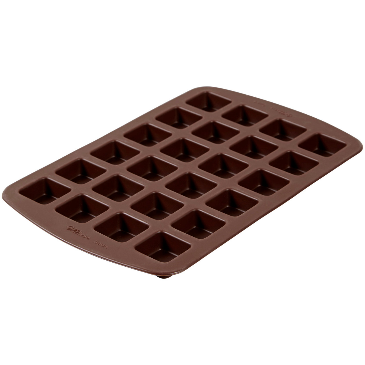 Brownie Bite Silicone Baking and Candy Mold, 24-Cavity - Wilton