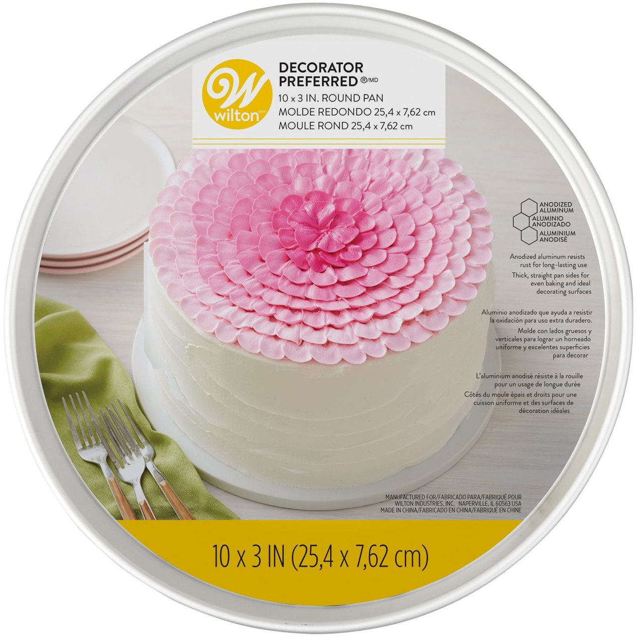 Wilton Decorator Preferred Cake Pans 2/Pkg-Round 6x2