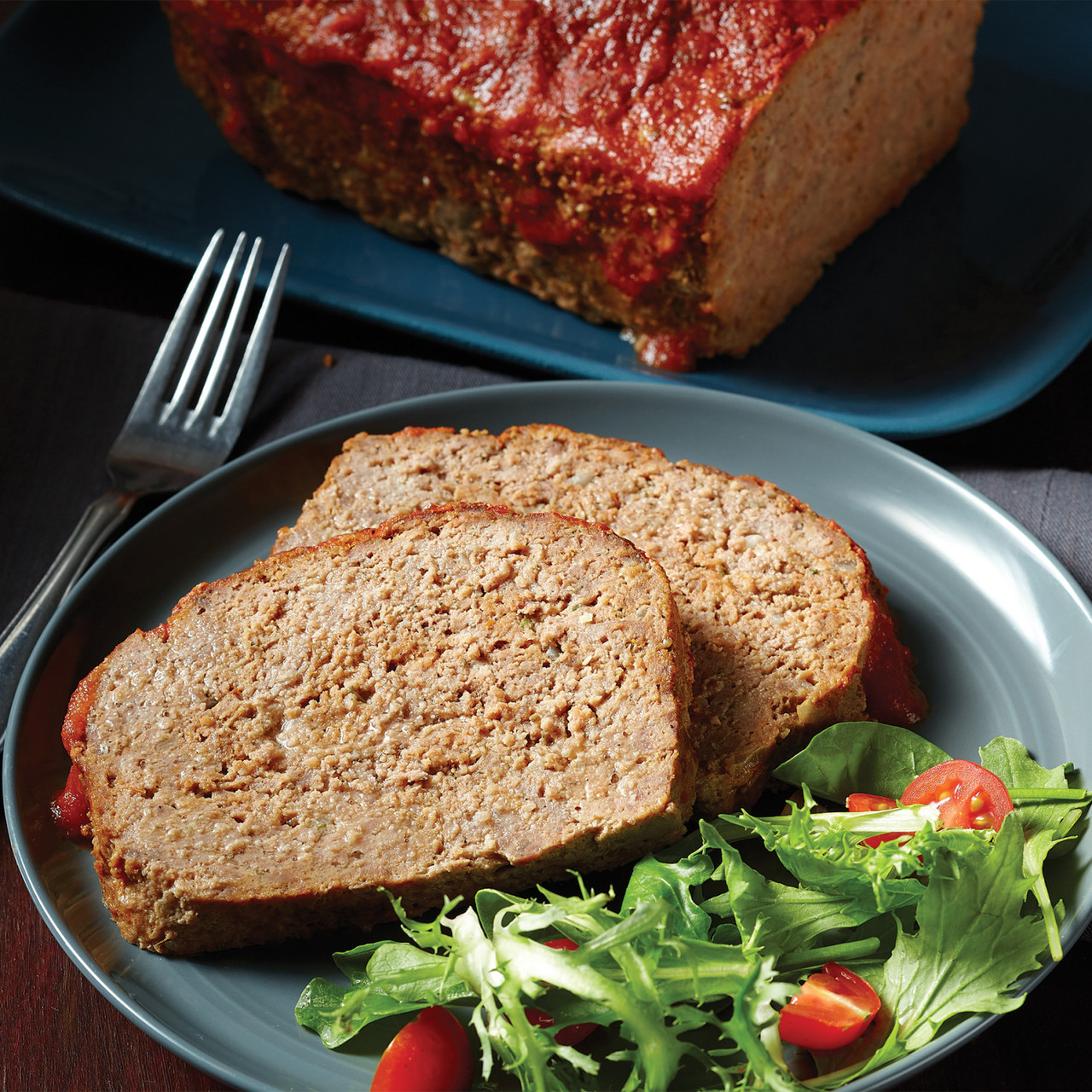  Evelots Meatloaf Pan-Drains Fat-Non Stick-Cooking/Baking-More  Flavor-2 Piece Set: Home & Kitchen