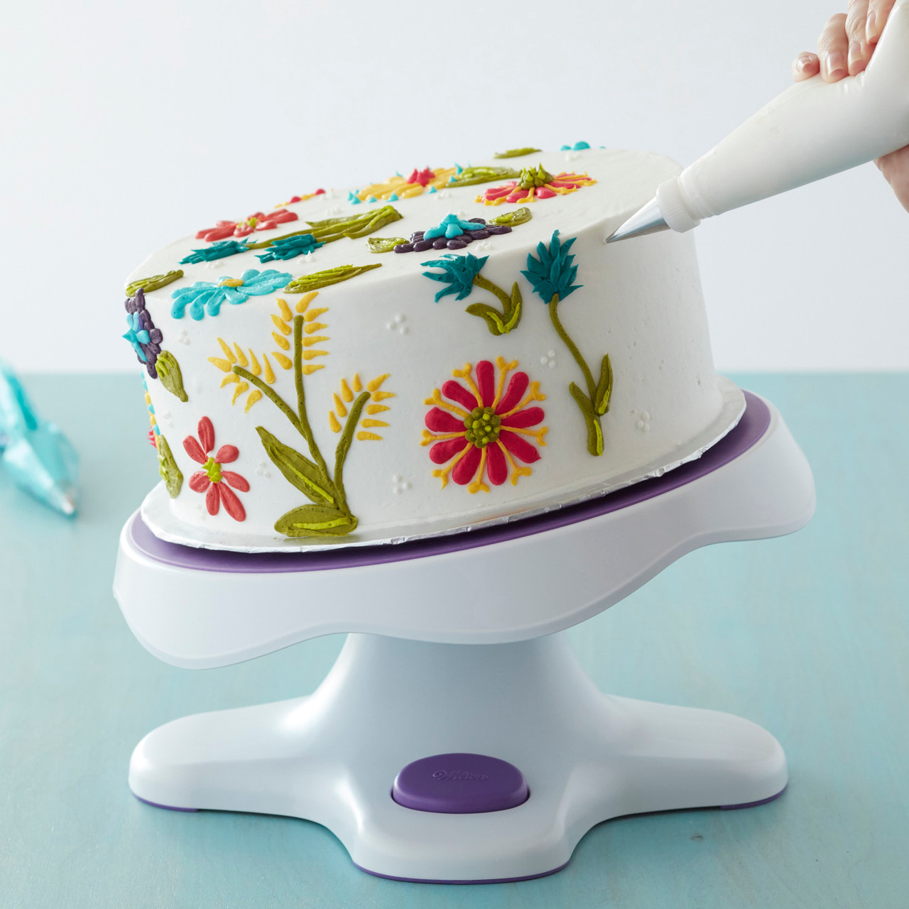 Hemico Cake Turntable Cake Decorating Rotating Cake Turntable Revolving Cake  Stand Sugarcraft at Rs 100/piece | Rotating Cake Stand in Surat | ID:  23015907173