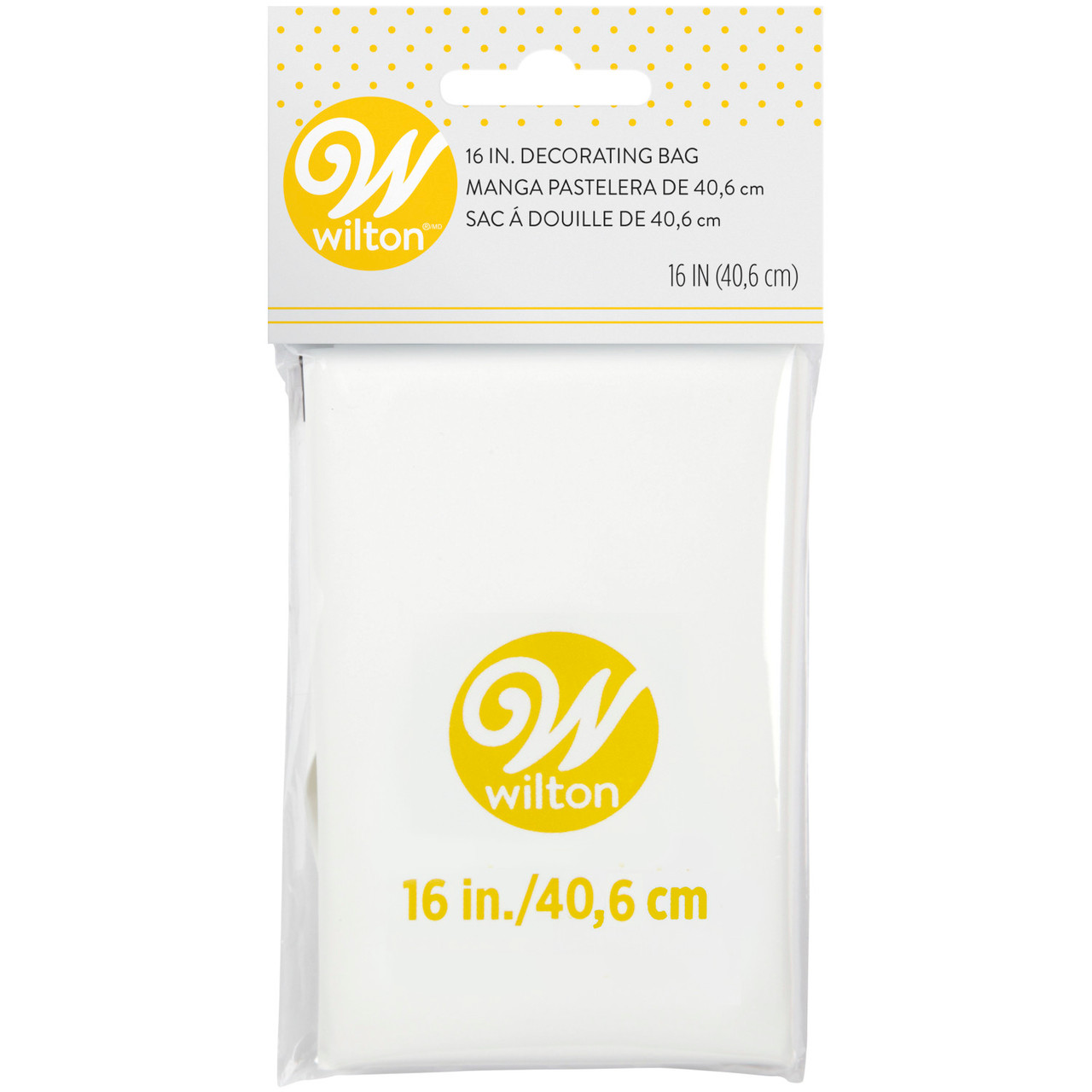 Wilton Featherweight Decorating Piping Bag - Reusable 16 Inch Polyester Bag For Icing - View #5