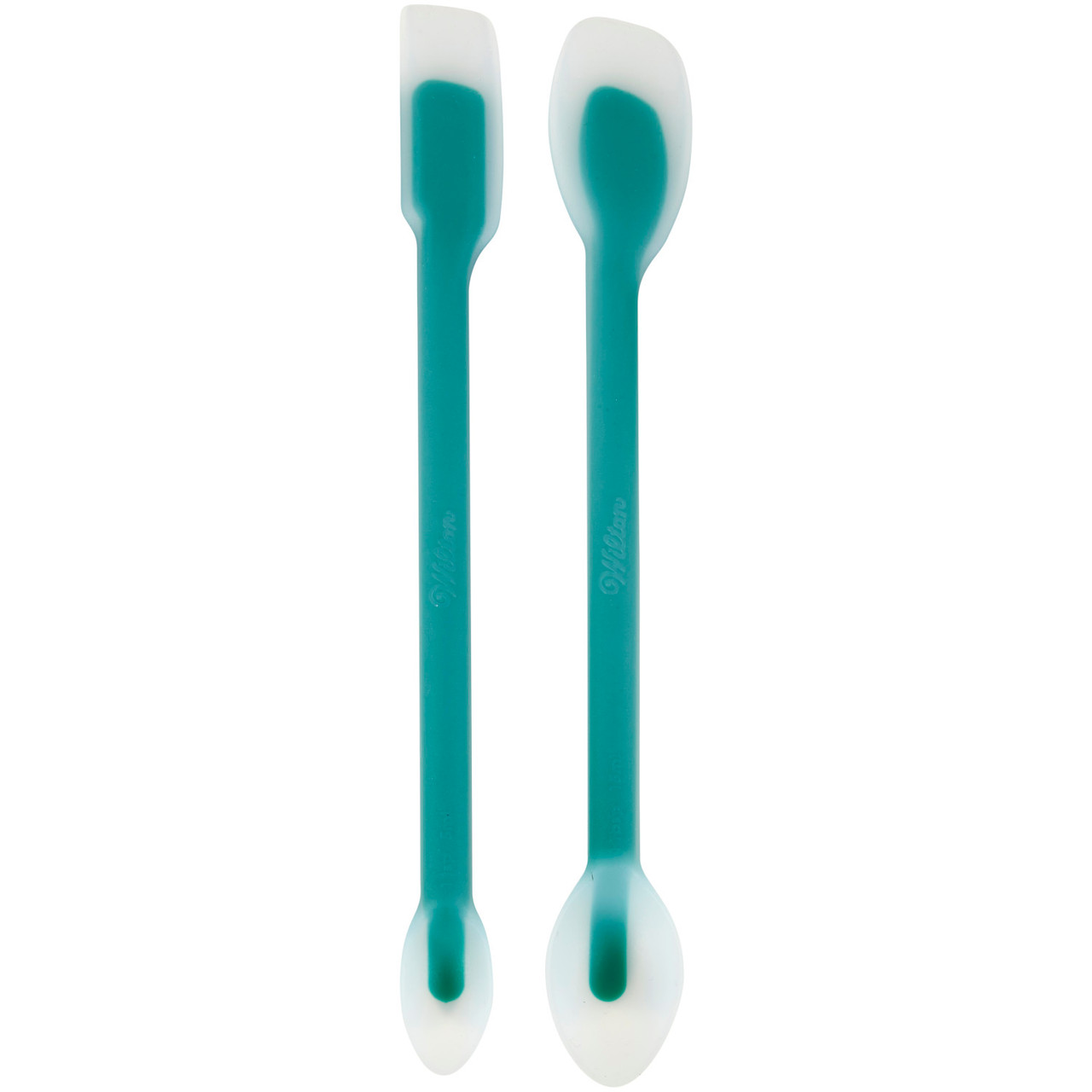 Silicone Scraping Spatula, Teal