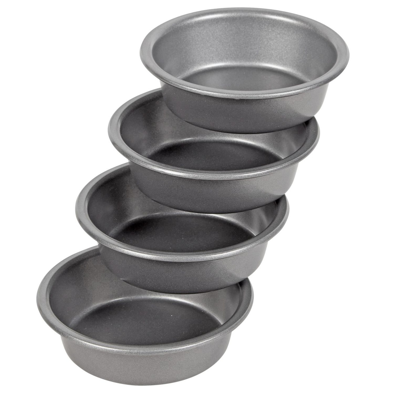 Wilton Mini Round Cake Pans, STD, SilverWilton Non-Stick Mini Round Pan  Set, 3-Piece, Steel