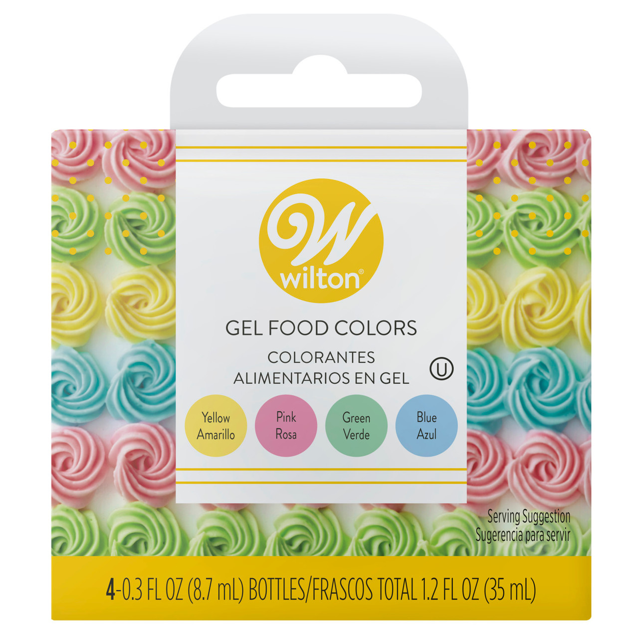 Wilton Icing Colors - 12 colorantes alimentarios a base de gel