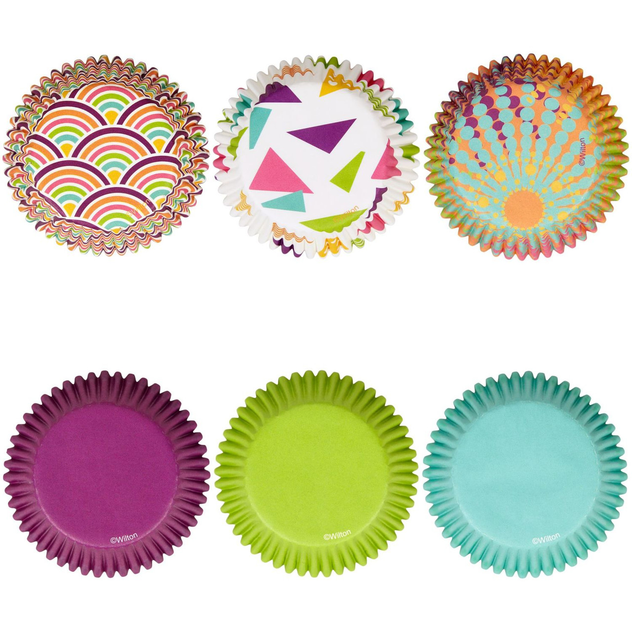 Multi Pastel Cupcake Liners (150 Count)