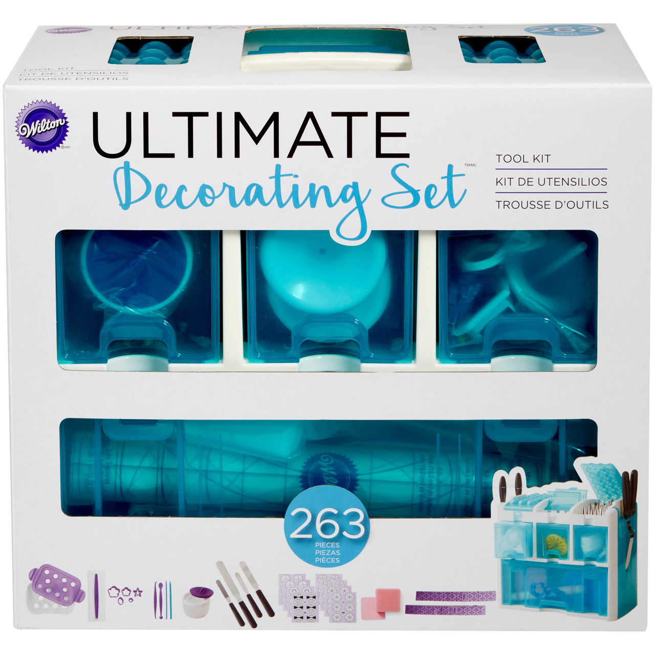 64 Pcs Cake Decorating Supplies Kit | Teeo Creations USA