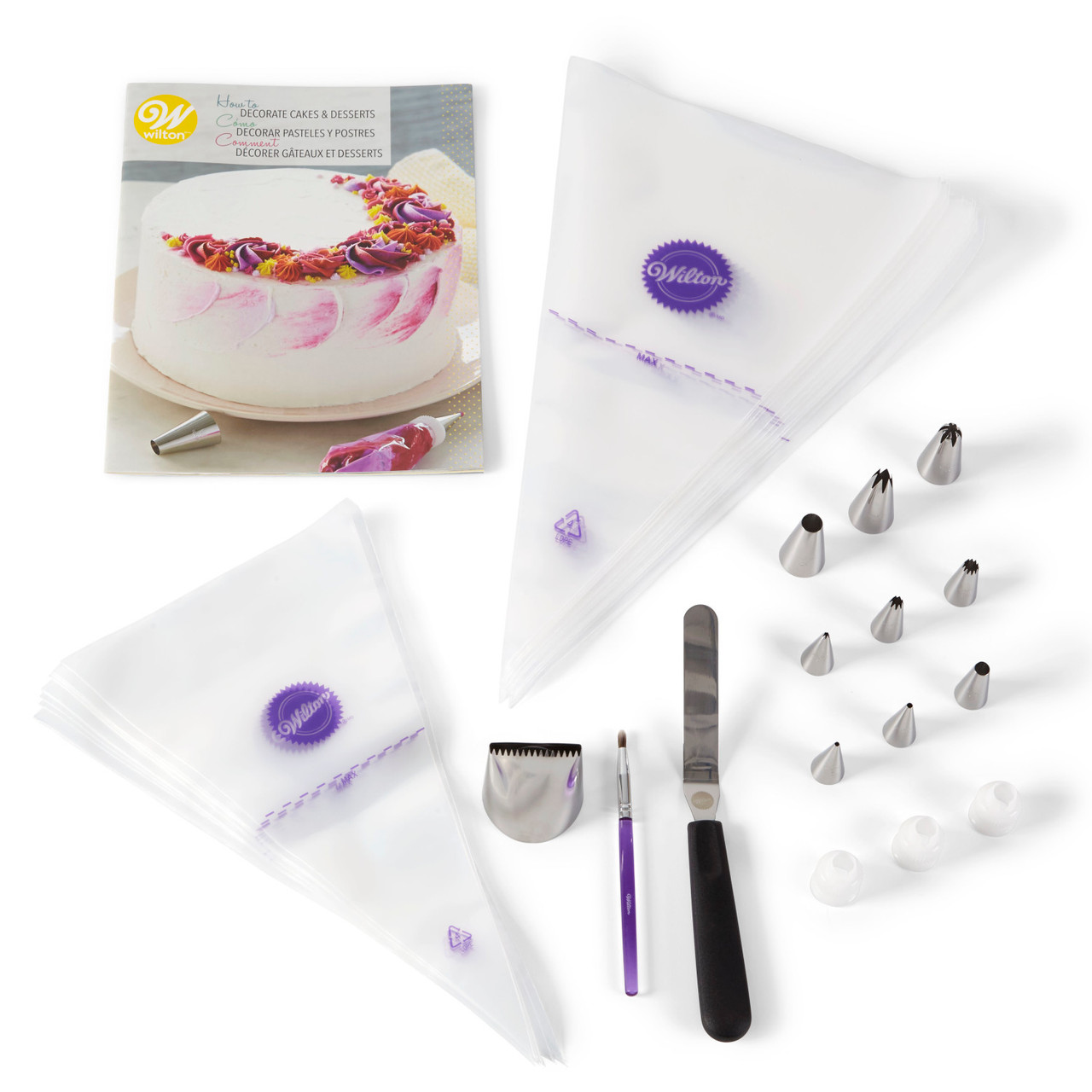 How to Decorate Cakes and Desserts Kit, 39-Piece - Wilton