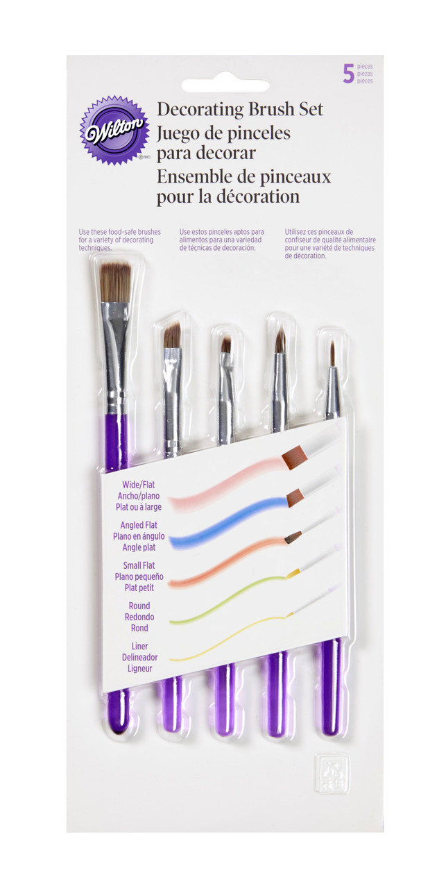 World of Confectioners - Fine Craft Brushes for cake decorations