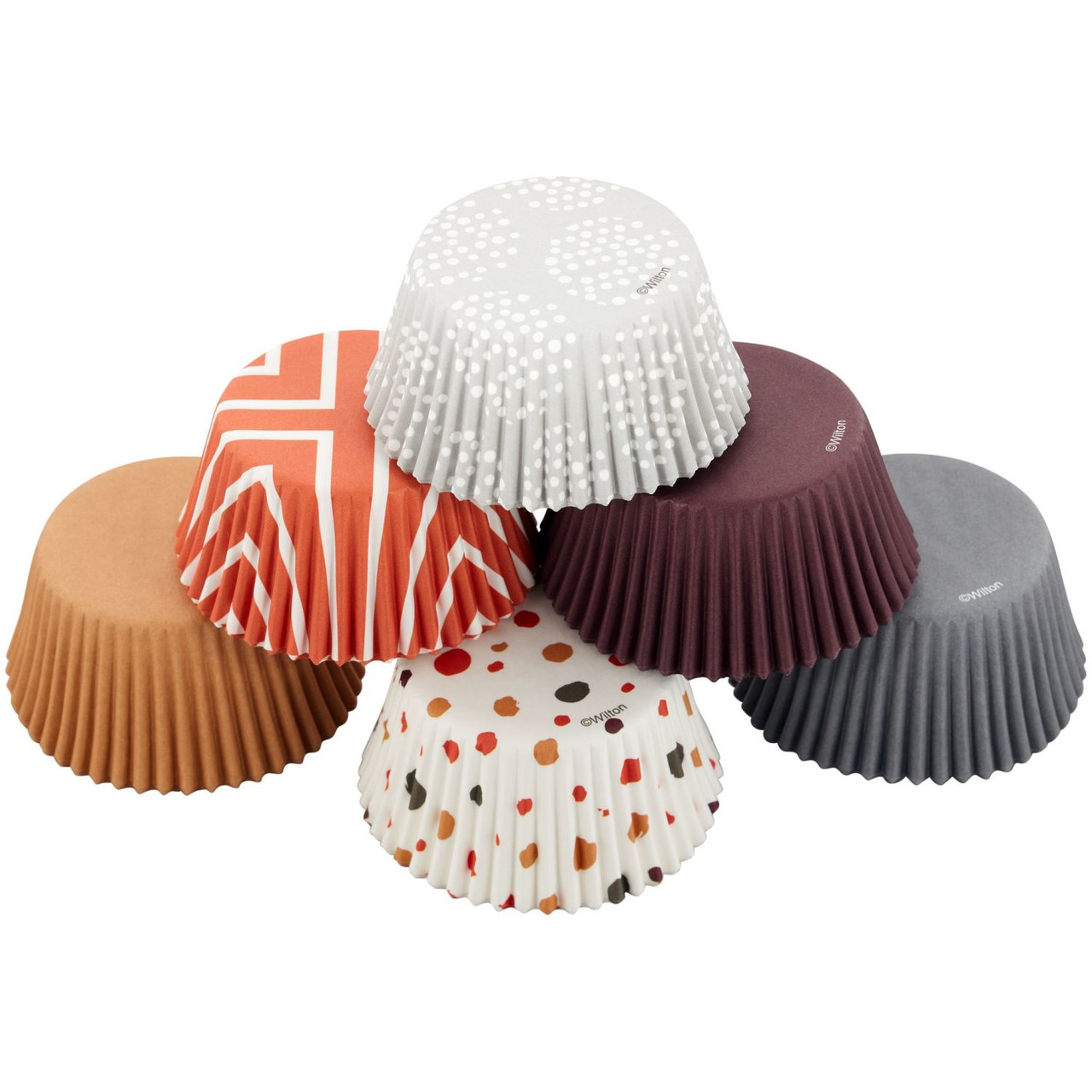 Mini Paper Cupcake Liners - MADE IN USA -Fluted Cupcake Holder Cups for  Baking Muffins, Food-Grade, Odorless, Non-Stick, Quick-Release - Fits Mini