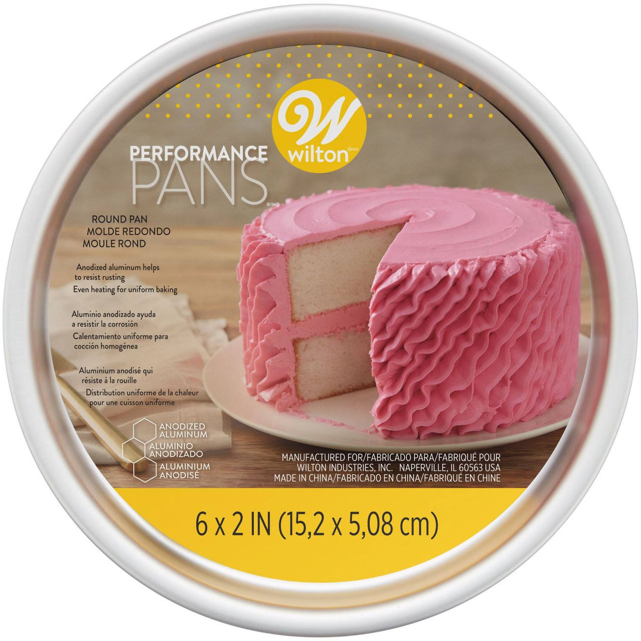 Wilton 8 x 2 Round Performance Cake Pan