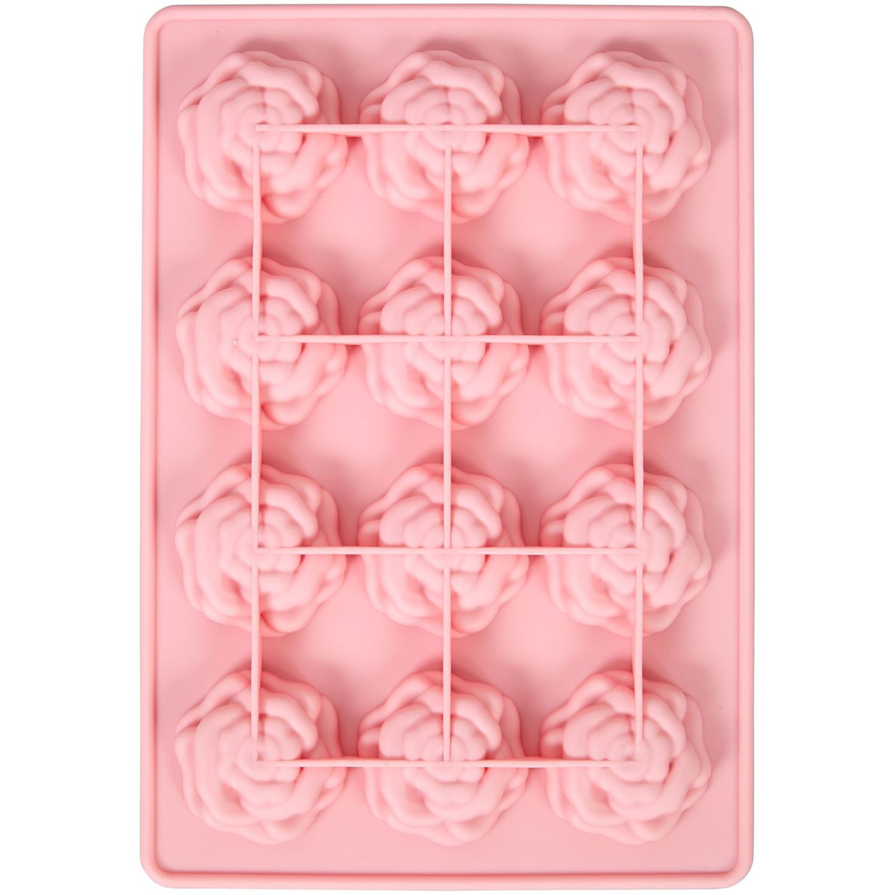 12-Cavity Rose Mold Silicone Cake Decorating Tool Sugar Resin Chocolate  Fondant Mould - Price history & Review, AliExpress Seller - GBhouse Boowan  Nicole Authorized Reseller Store