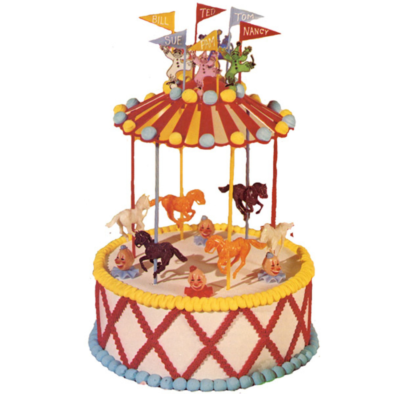 Cake Topper Carousel to personalize