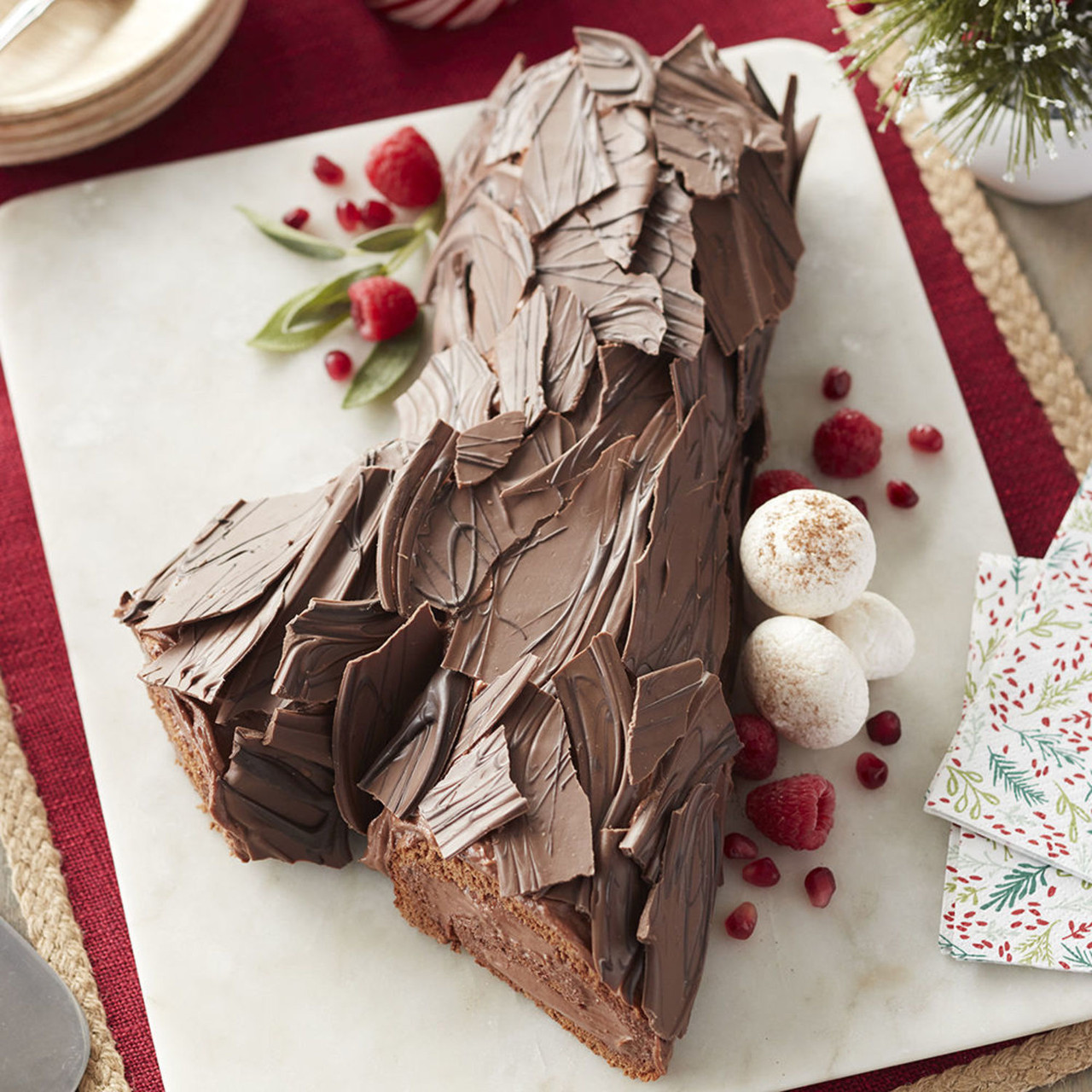 Buche Noel Yule Log Cake Recipe | Gourmet Food Store