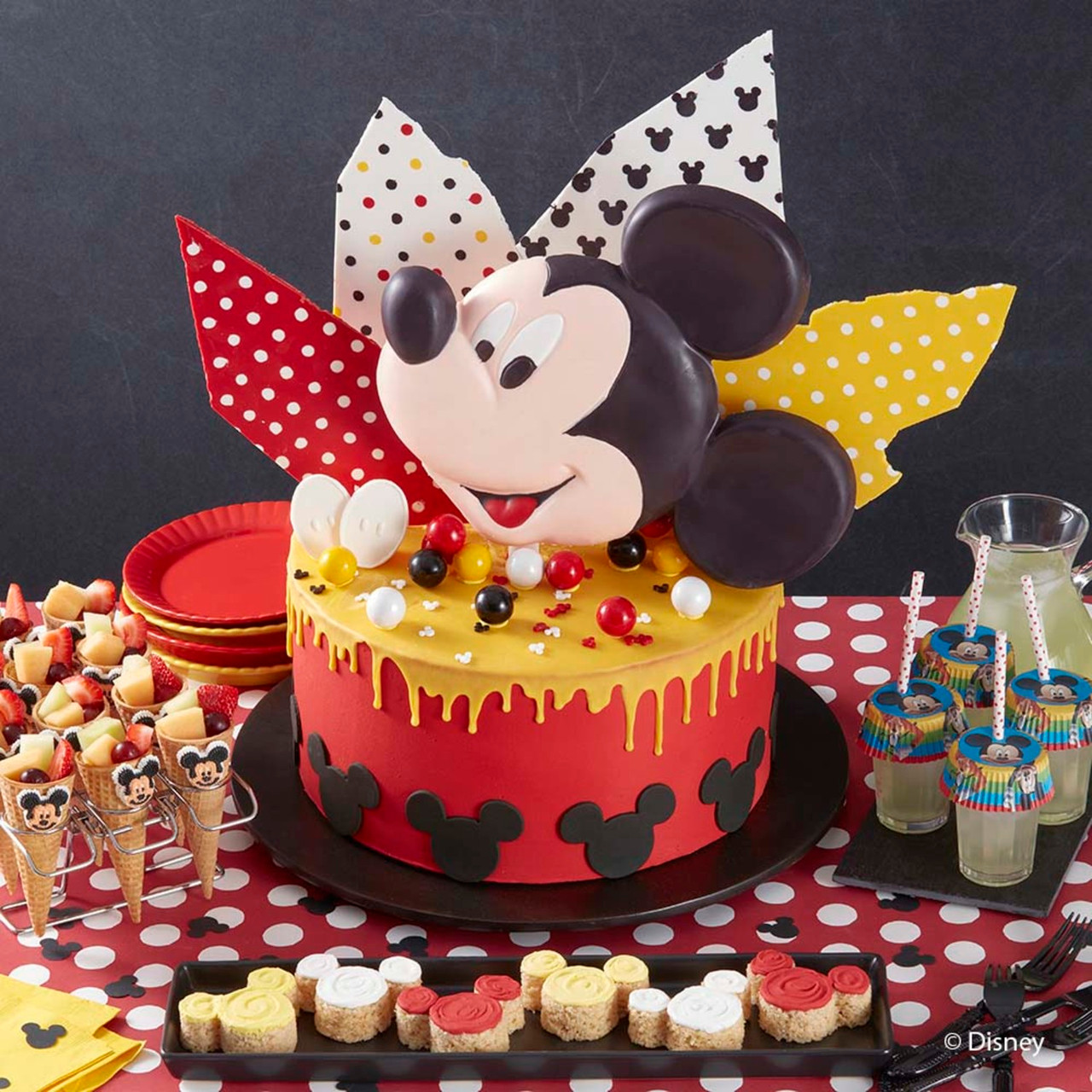 Mickey Mouse Kids Fondant Cake Delivery In Delhi NCR