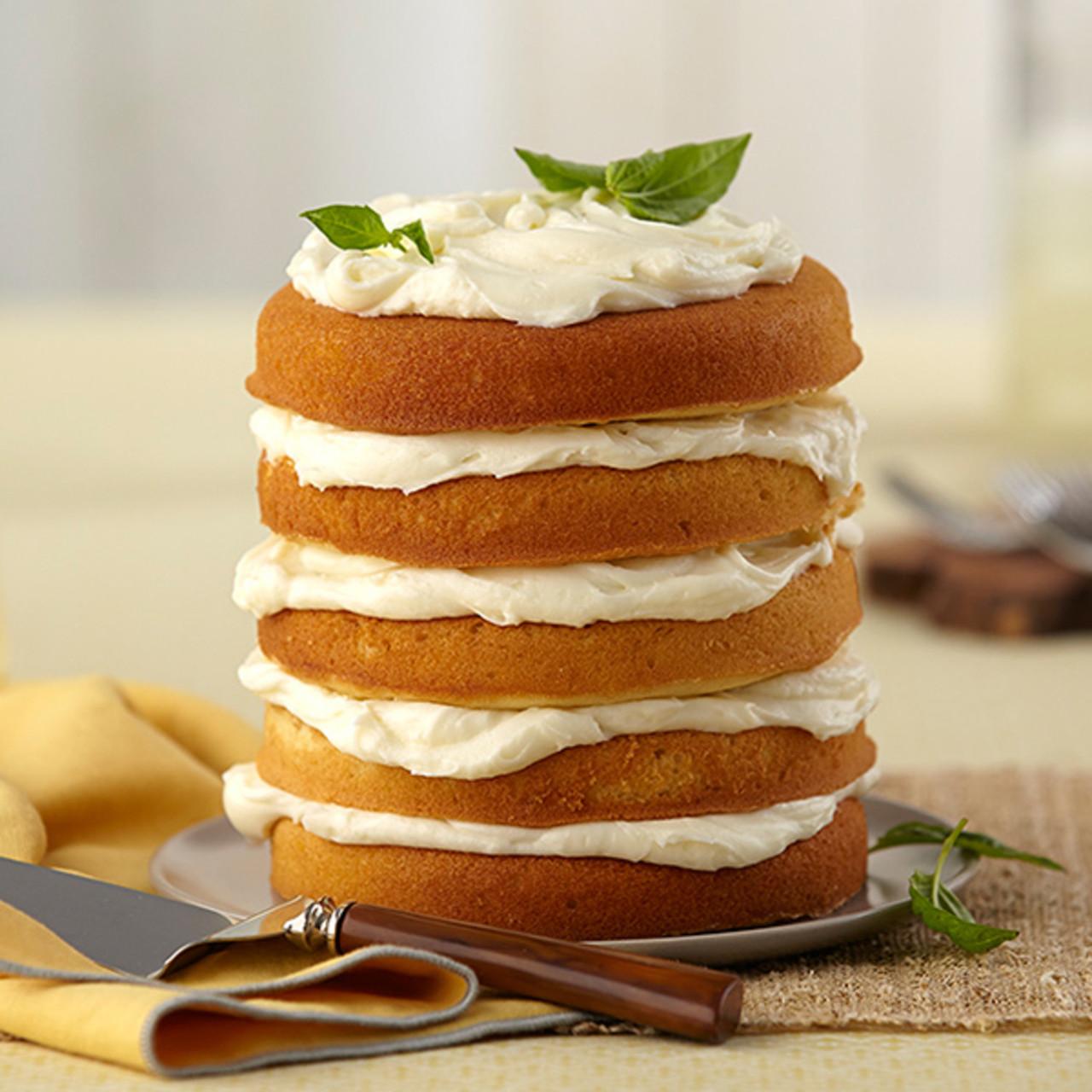 Lemon Basil Cake Wilton